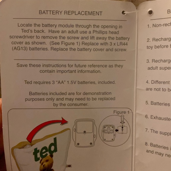 Ted Movie Talking Plush Pillow *Adult Language - Picture 5 of 11